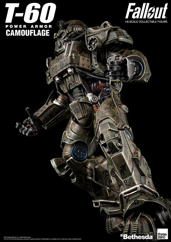 Load image into Gallery viewer, Fallout 4 - T-60 Power Armor Camouflage Version - MINT IN BOX
