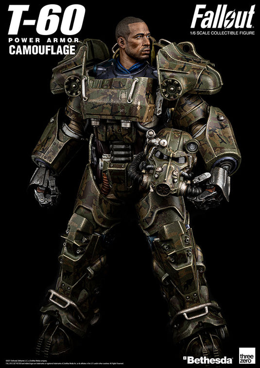 Fallout 4 - T-60 Power Armor Camouflage Version - MINT IN BOX