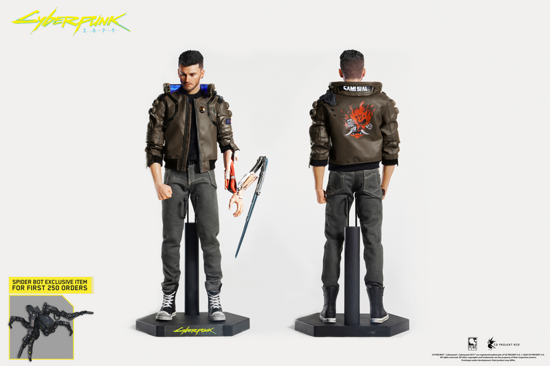 Load image into Gallery viewer, Cyberpunk 2077 V Male - Base Figure Stand
