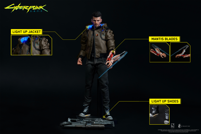 Load image into Gallery viewer, Cyberpunk 2077 V Male - Base Figure Stand
