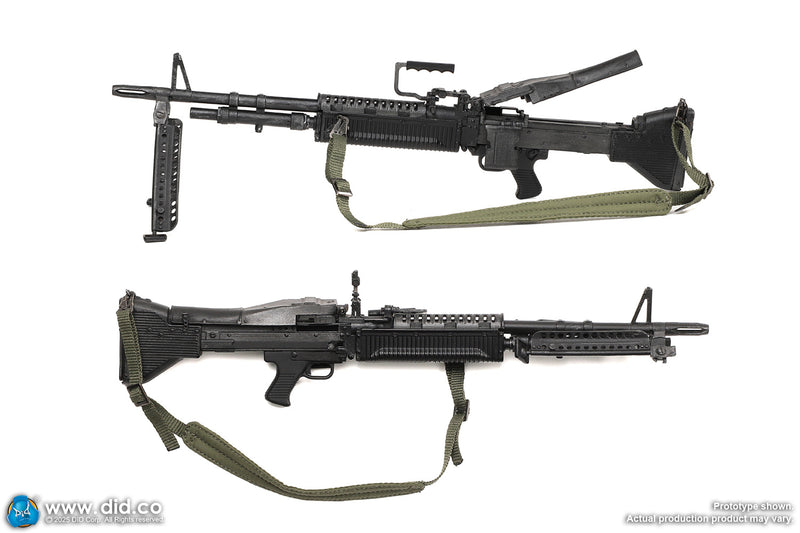 Load image into Gallery viewer, Missing In Action - Metal M60 Light Machine Gun (LMG) w/Ammo Belt
