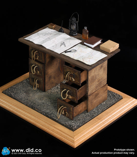 WWI - War Desk Diorama - MINT IN BOX