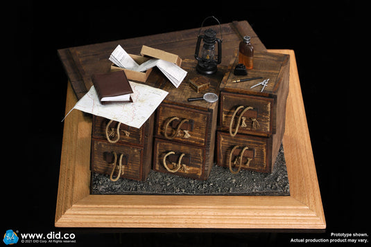 WWI - War Desk Diorama - MINT IN BOX