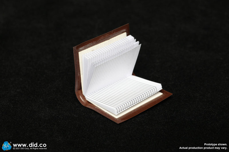 Load image into Gallery viewer, WWI - War Desk - Notebook w/Paper, Pen, Compass &amp; Inkwell
