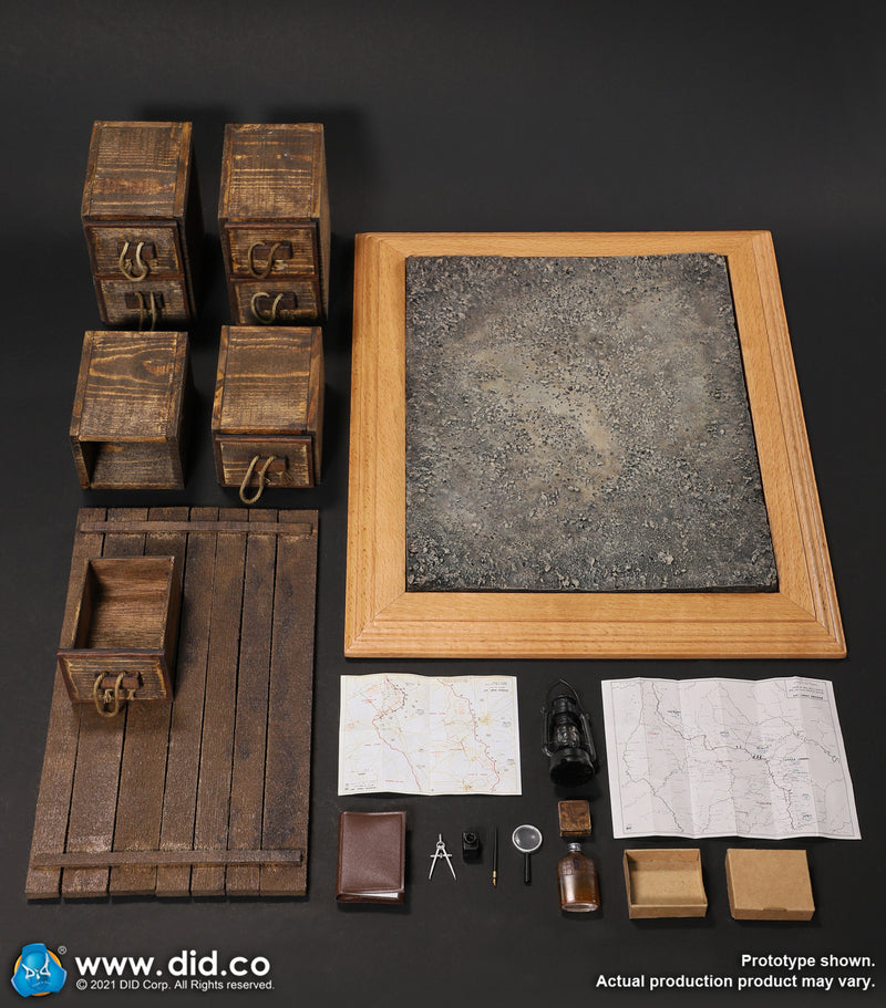 Load image into Gallery viewer, WWI - War Desk Diorama - MINT IN BOX
