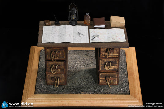 WWI - War Desk Diorama - MINT IN BOX