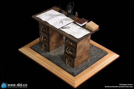 WWI - War Desk Diorama - MINT IN BOX