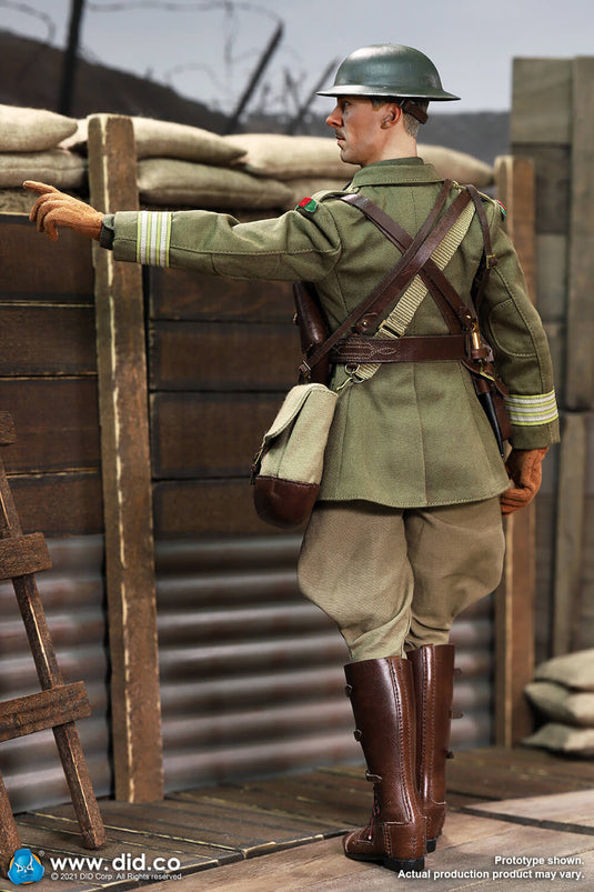 WWI - British Colonel Mackenzie - Male Officer Dressed Body