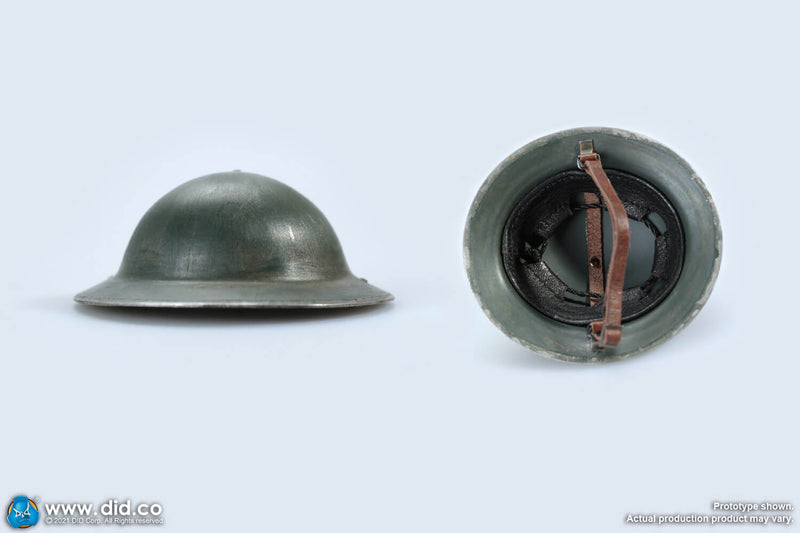 Load image into Gallery viewer, WWI - British Colonel Mackenzie - Metal Brodie Helmet
