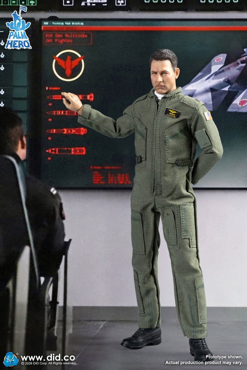 Load image into Gallery viewer, 1/12 Scale - Top Gun - Pete Mitchell - Male Body w/Headsculpt
