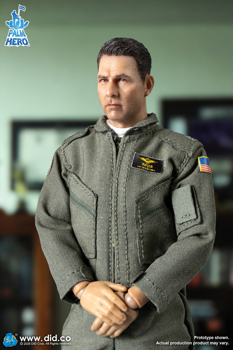 Load image into Gallery viewer, 1/12 Scale - Top Gun - Pete Mitchell - Male Body w/Headsculpt
