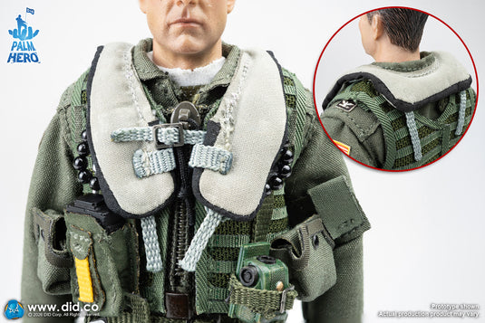 1/12 Scale - Top Gun - Pete Mitchell - OD Green G-Suit