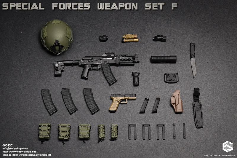 Load image into Gallery viewer, Special Forces Weapon Set F Version C - MINT IN BOX
