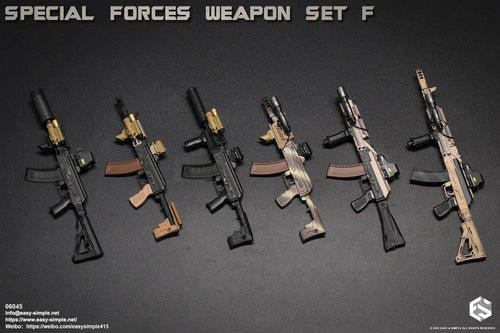 Special Forces Weapon Set F 6-Pack - MINT IN BOX