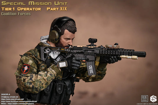 SMU Tier 1 Operator Part XIX Coalition Forces Version A - MINT IN SMU Tier 1 Operator Part XIX Coalition Forces Version A - MINT IN