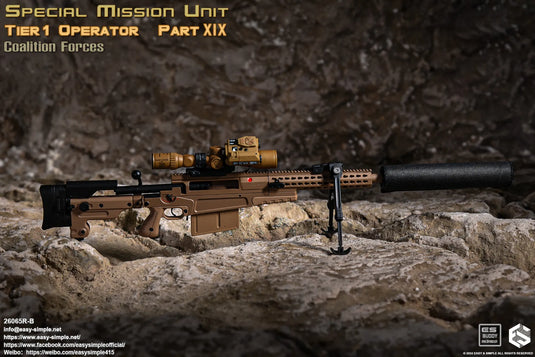 SMU - Coalition Forces - Sniper Rifle w/Attachment Set