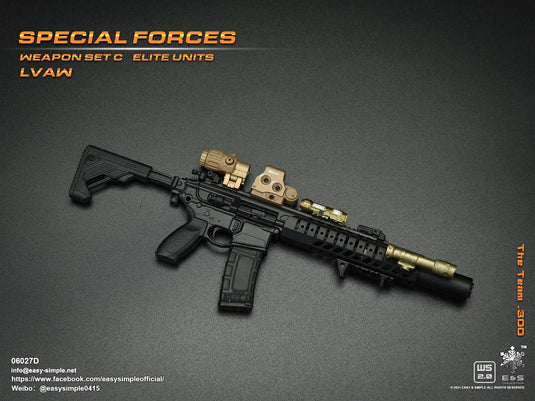 Special Forces LVAW - Suppressed Assault Rifle w/Attachment Set