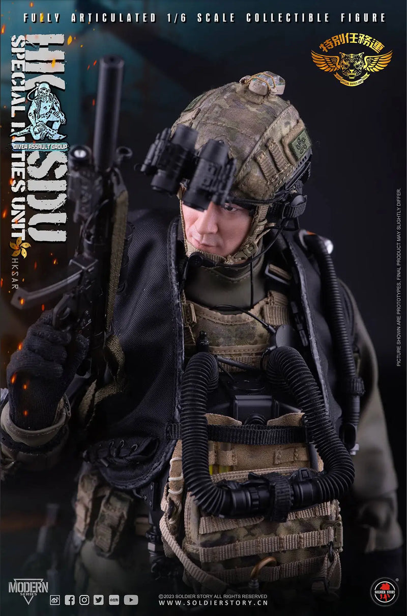 Load image into Gallery viewer, HKSDU Diver Assault Group Deluxe Version - MINT IN BOX
