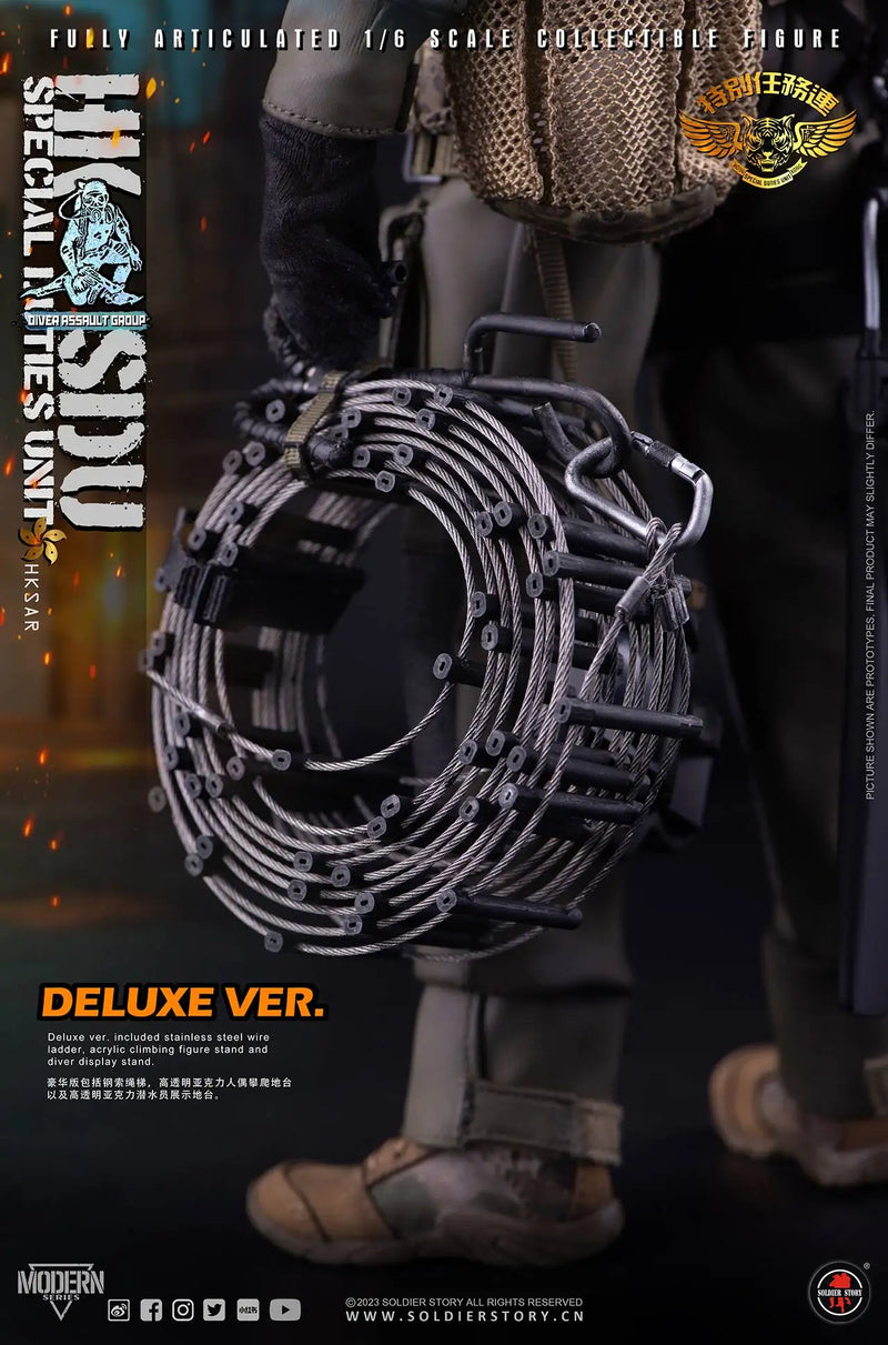 Load image into Gallery viewer, HKSDU Diver Assault Group Deluxe Version - MINT IN BOX
