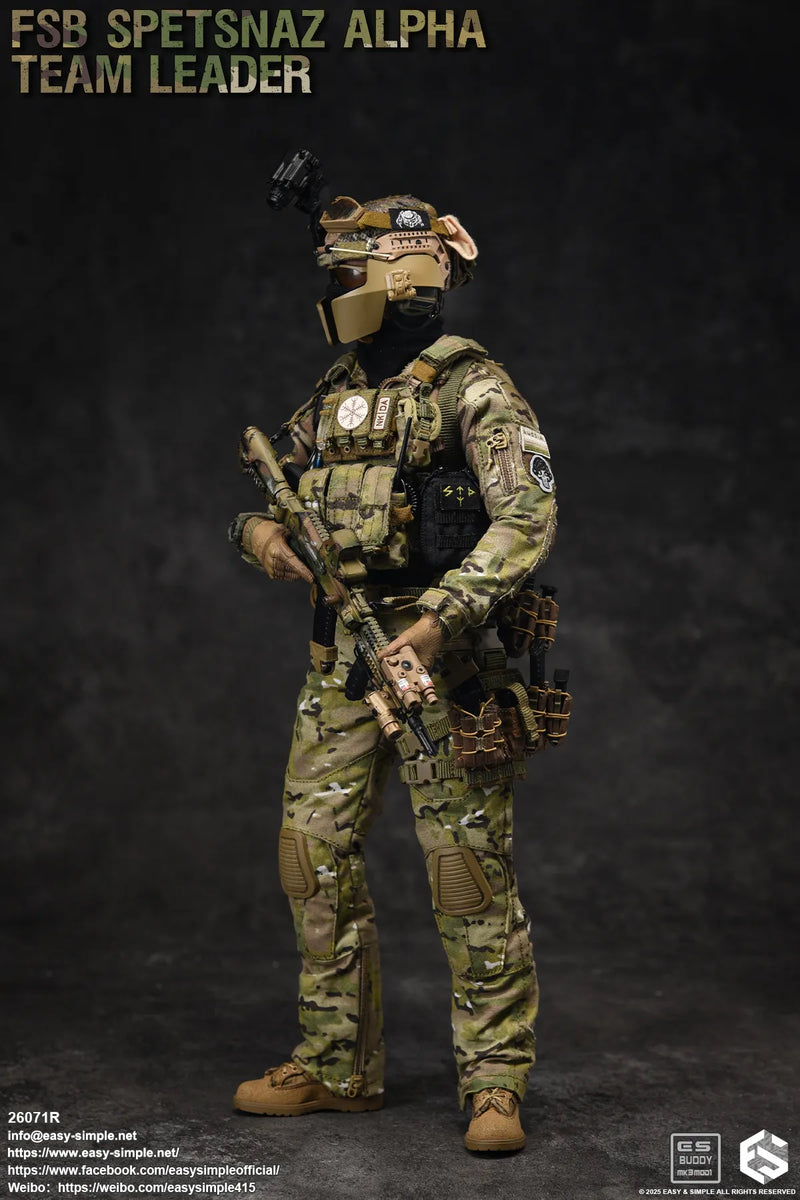 Fsb Ops FSB Alpha Team Leader Version R - MINT IN BOX – BlackOpsToys