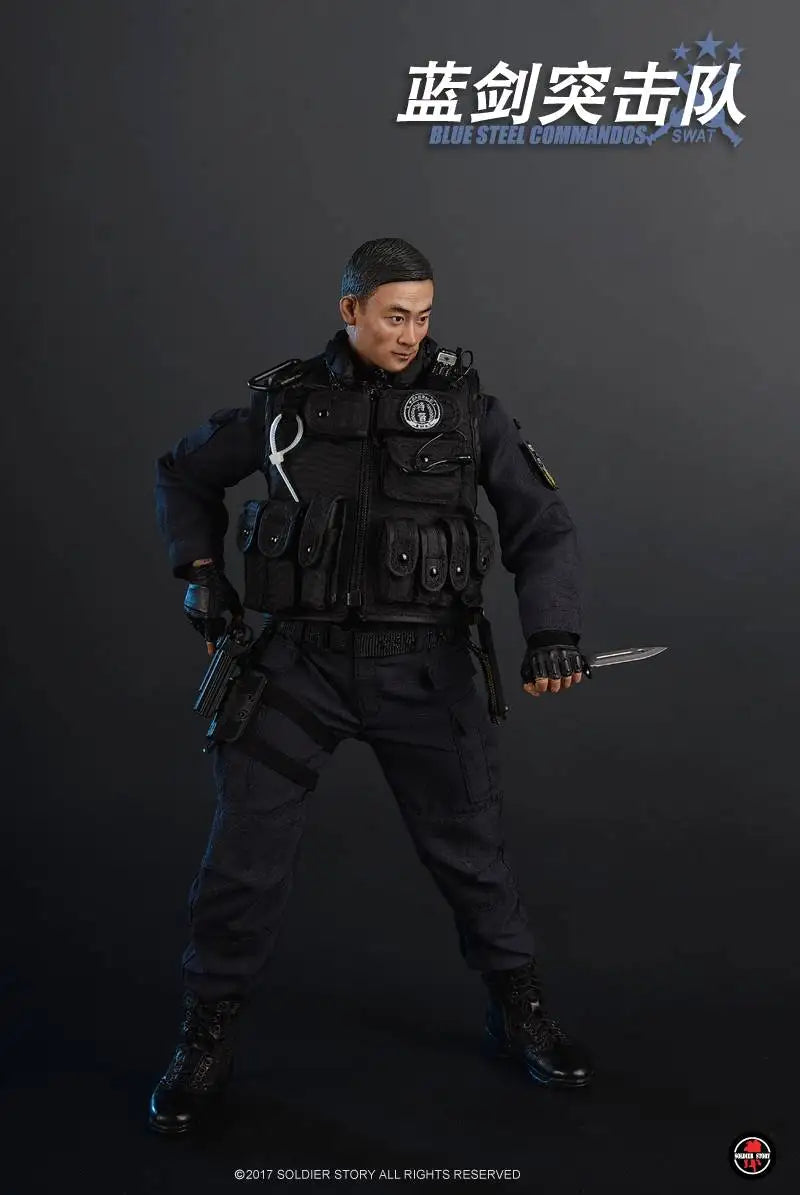 Load image into Gallery viewer, SWAT - Blue Steel Commandos - MINT IN BOX
