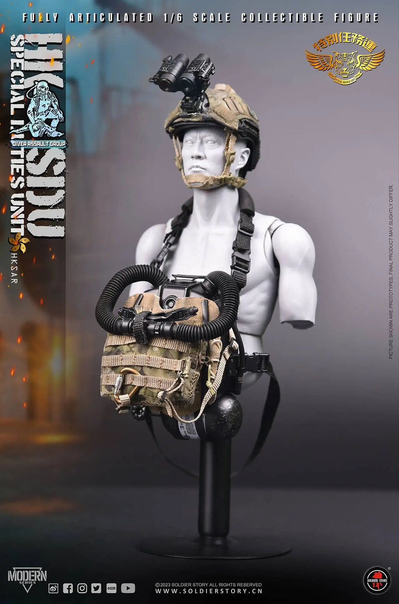 Load image into Gallery viewer, HKSDU Diver Assault Group Deluxe Version - MINT IN BOX
