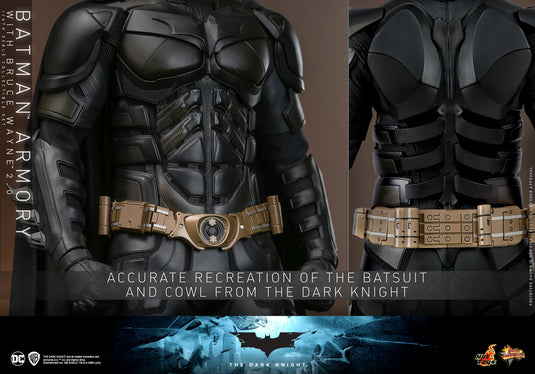 The Dark Knight - Light Up Batman Armory w/Armor & Accessories