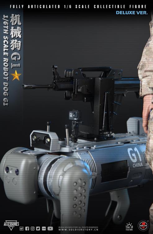 Load image into Gallery viewer, PLA AF AB Comm. Spec. Ver. w/Robot Dog G1 Dx Ver. - MINT IN BOX
