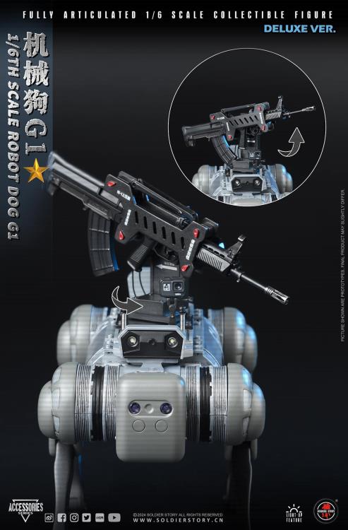 Load image into Gallery viewer, PLA AF AB Comm. Spec. Ver. w/Robot Dog G1 Dx Ver. - MINT IN BOX
