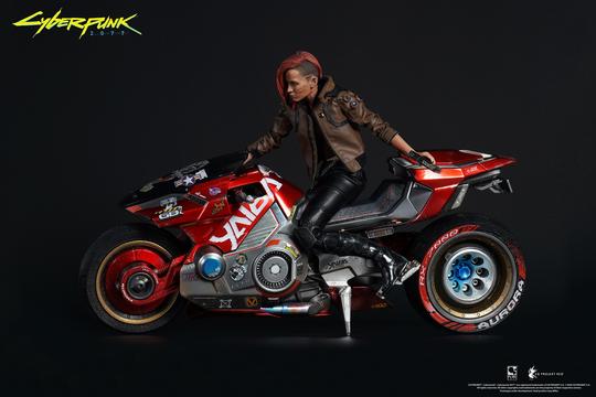 Load image into Gallery viewer, Cyberpunk 2077 - V - Male &amp; Female Ultimate Bundle w/Sportsbike - MINT IN BOX
