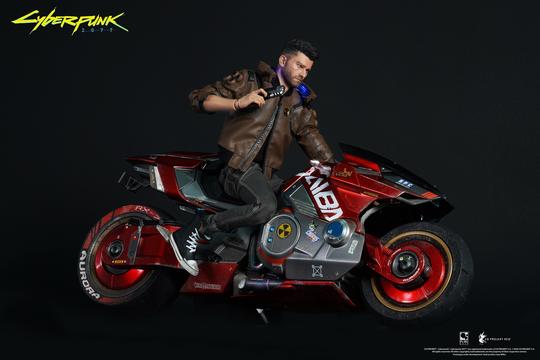Load image into Gallery viewer, Cyberpunk 2077 - V - Male &amp; Female Ultimate Bundle w/Sportsbike - MINT IN BOX
