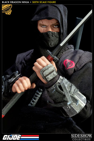 GI JOE - Black Dragon Ninja - Exclusive Edition - MINT IN BOX