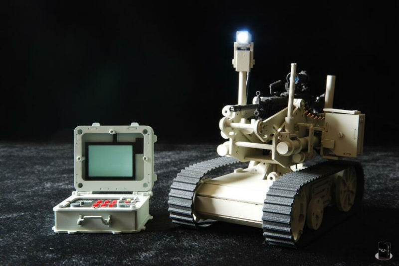 Load image into Gallery viewer, Light Up EOD Bomb Detection Robot w/Controller - MINT IN BOX
