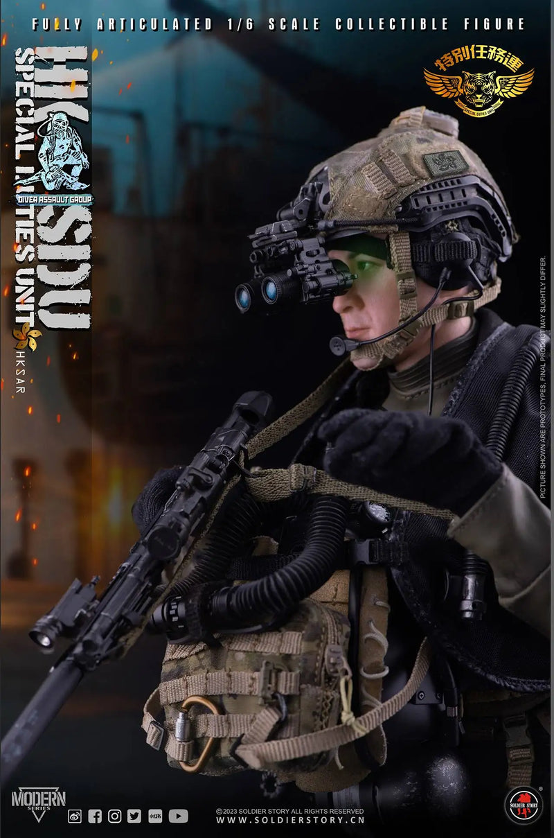 Load image into Gallery viewer, HKSDU Diver Assault Group Deluxe Version - MINT IN BOX
