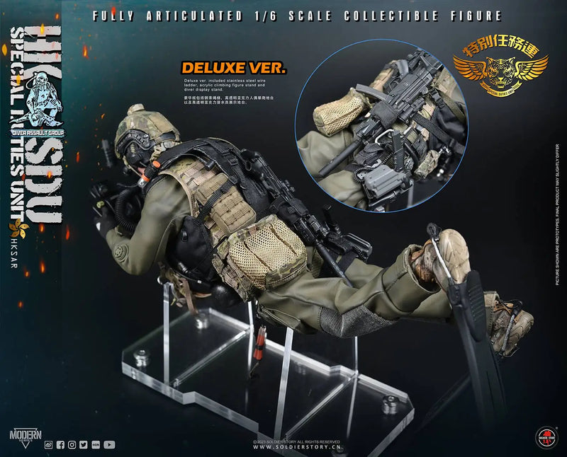 Load image into Gallery viewer, HKSDU Diver Assault Group Deluxe Version - MINT IN BOX
