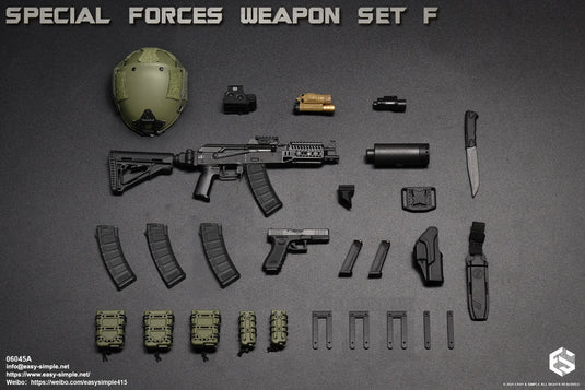 Special Forces Weapon Set F Version A - MINT IN BOX