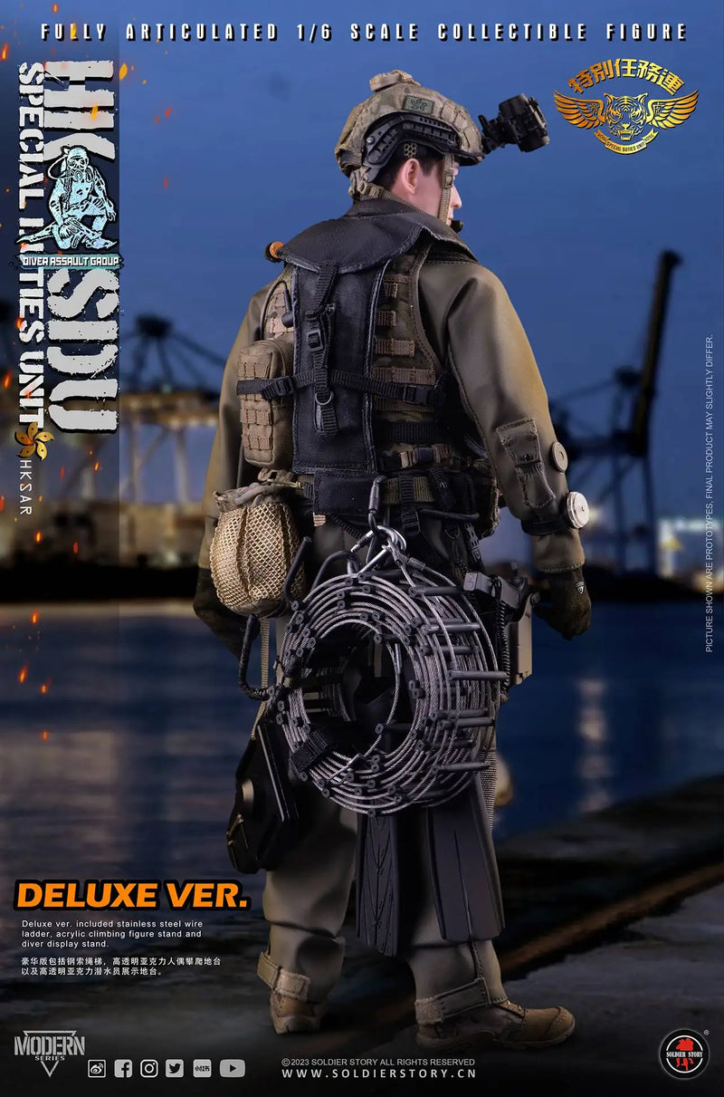 Load image into Gallery viewer, HKSDU Diver Assault Group Deluxe Version - MINT IN BOX
