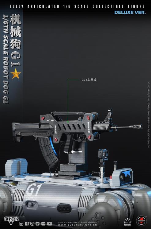 Load image into Gallery viewer, PLA AF AB Comm. Spec. Ver. w/Robot Dog G1 Dx Ver. - MINT IN BOX
