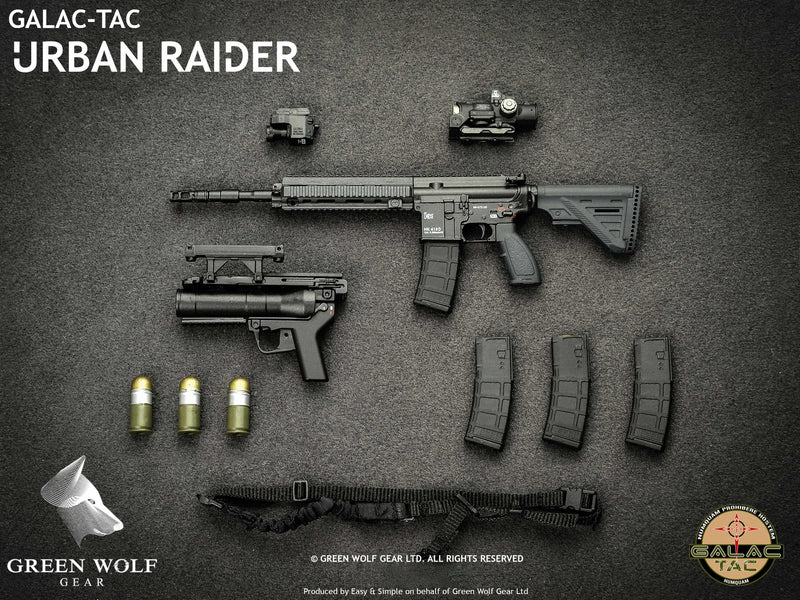Load image into Gallery viewer, RARE - GALAC-TAC Urban Raider - MINT IN BOX
