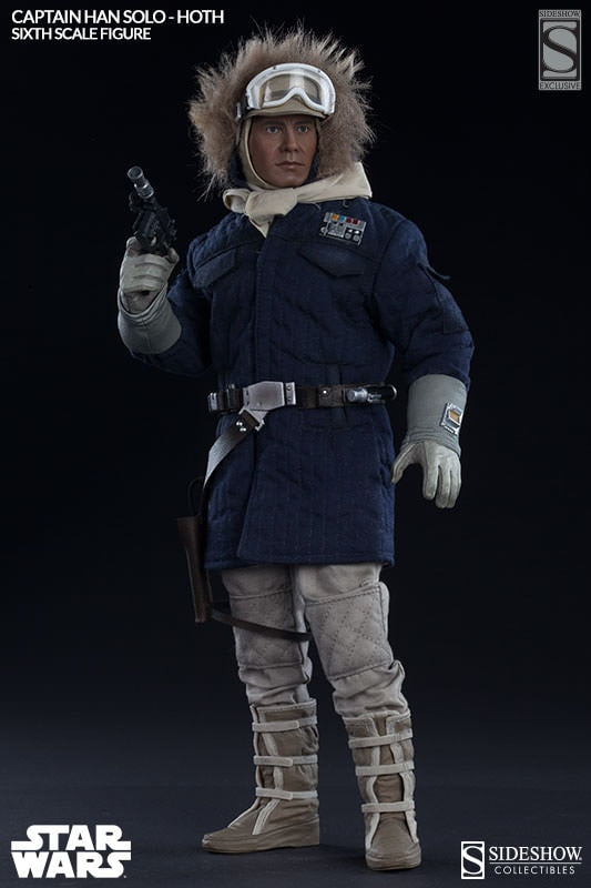 Load image into Gallery viewer, STAR WARS - Capt Han Solo Hoth (Blue Jacket) - Ex. - MINT IN BOX
