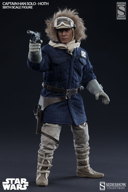 Load image into Gallery viewer, STAR WARS - Capt Han Solo Hoth (Blue Jacket) - Ex. - MINT IN BOX
