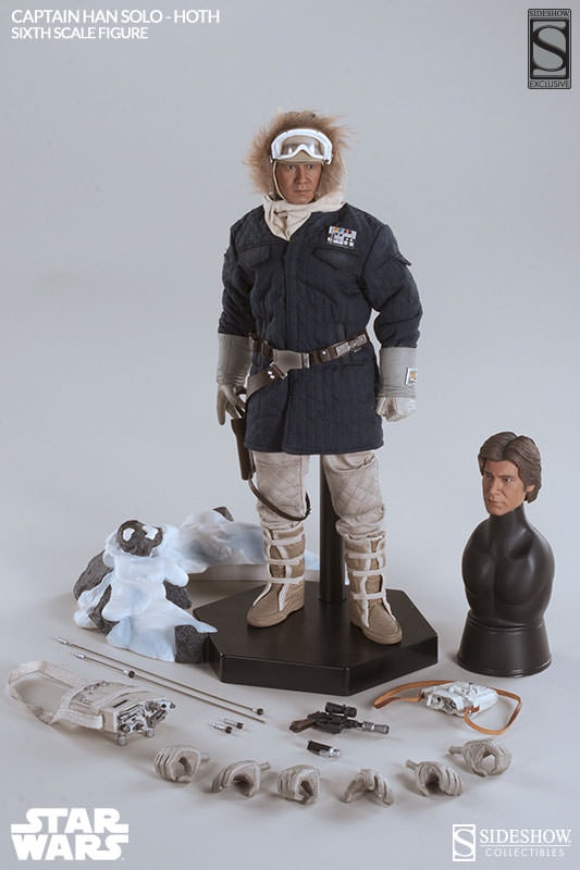 STAR WARS - Capt Han Solo Hoth (Blue Jacket) - Ex. - MINT IN BOX