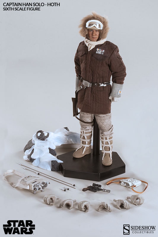 Load image into Gallery viewer, STAR WARS - Capt Han Solo Hoth (Brown Jacket) - Ex. - MINT IN BOX

