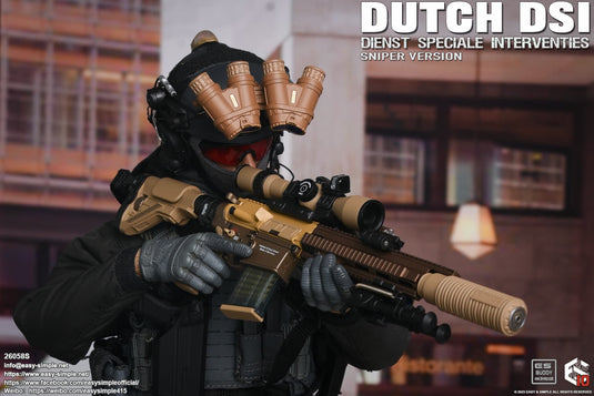 Dutch DSI Riot Shield/Grenade Launcher/Sniper COMBO - MINT IN BOX