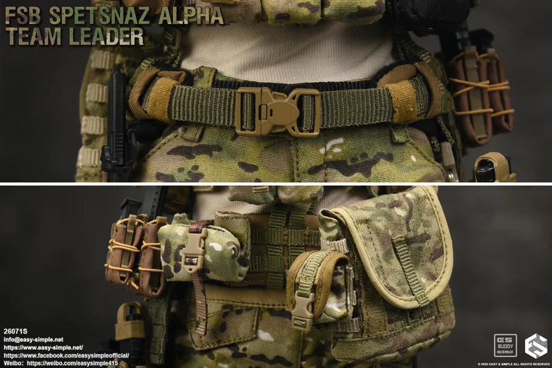 Load image into Gallery viewer, FSB Alpha Team Leader S - Multicam Battle Belt Harness Set
