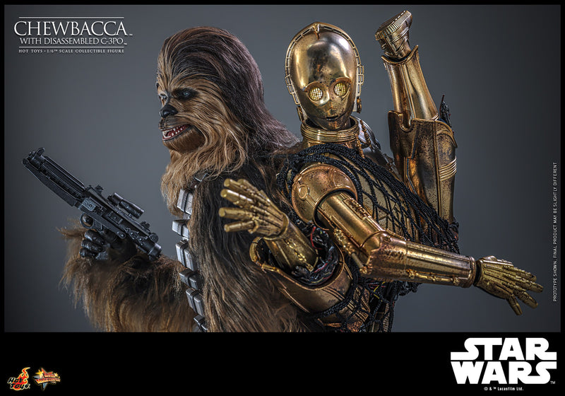 Load image into Gallery viewer, Star Wars: TESB - Chewbacca w/Disassembled C-3PO - MINT IN BOX
