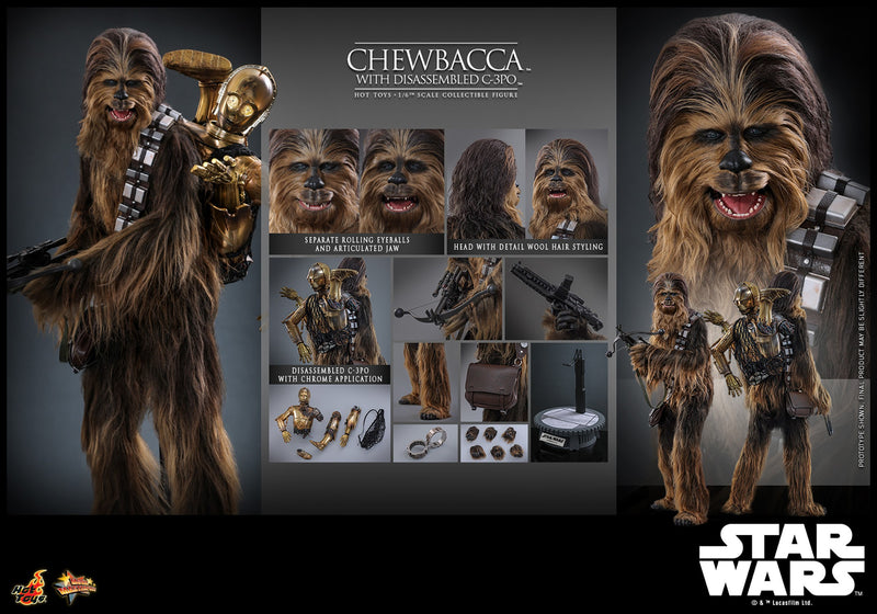 Load image into Gallery viewer, Star Wars: TESB - Chewbacca w/Disassembled C-3PO - MINT IN BOX
