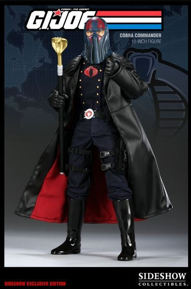 GI JOE - Cobra Commander - Exclusive Edition - MINT IN BOX