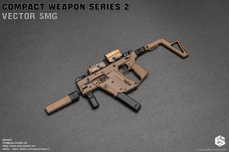 Load image into Gallery viewer, Compact Weapon Series 2 - Coyote Tan Vector SMG Set (C)
