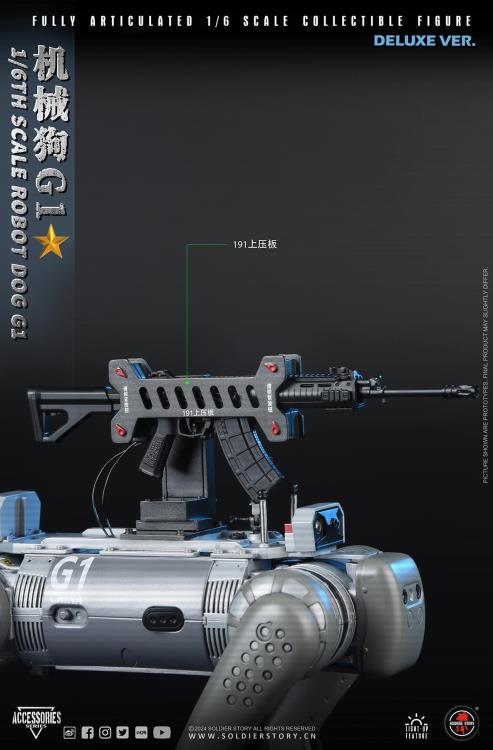 Load image into Gallery viewer, PLA AF AB Comm. Spec. Ver. w/Robot Dog G1 Dx Ver. - MINT IN BOX
